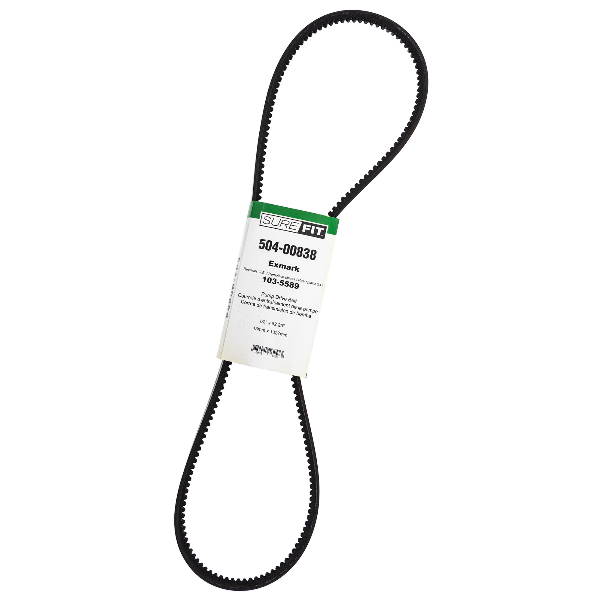 Exmark lazer z 52 deck belt hotsell