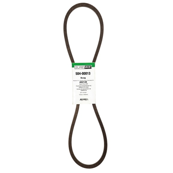 SureFit RH Deck Drive Belt for Scag 482140 Tiger Cub SW-13 SW-16 SW32 SW52 SW61