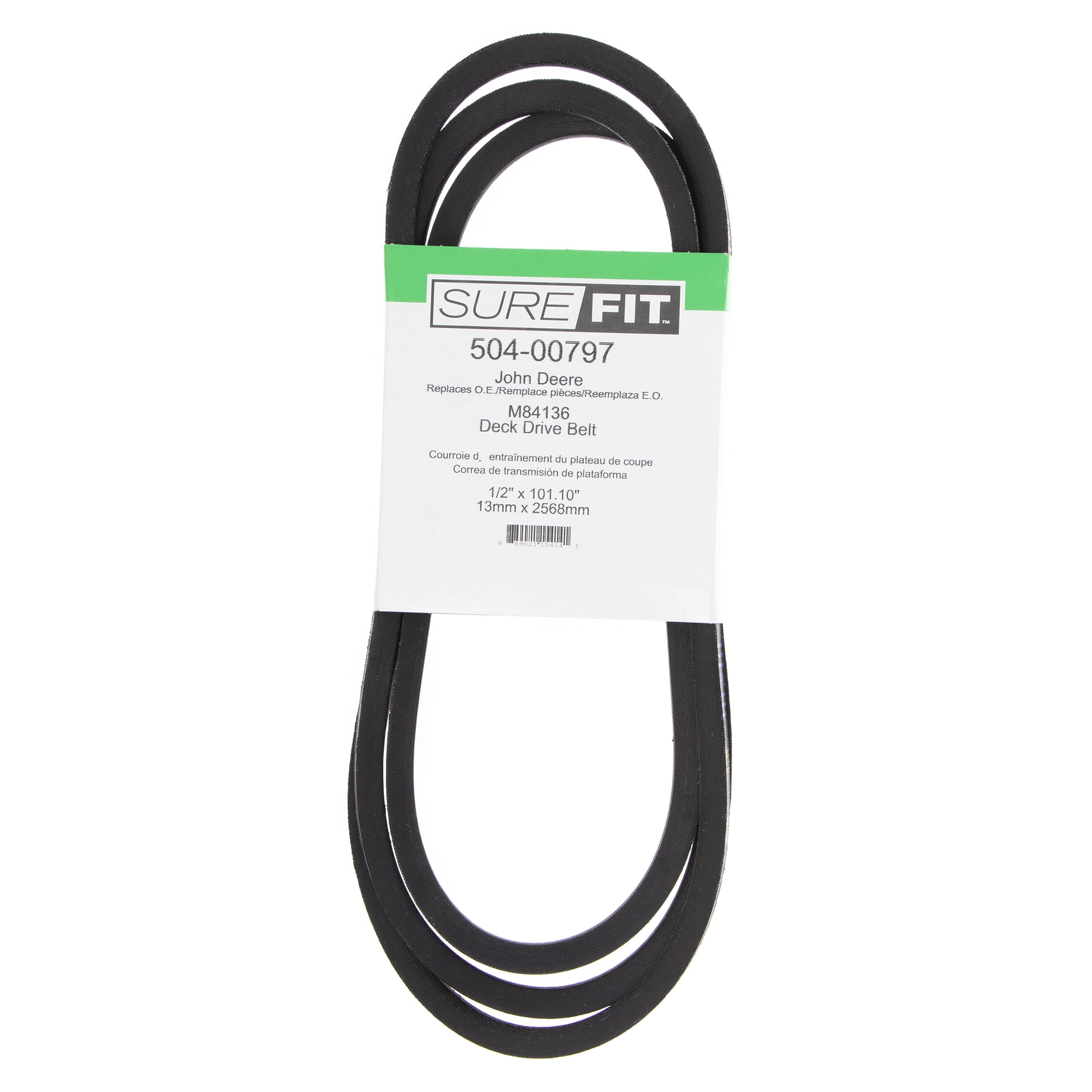 John deere 240 drive belt outlet