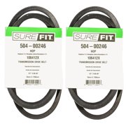 SureFit Transmission Drive Belt 106412X AYP Craftsman L0815DR 1/2X69.49 2PK