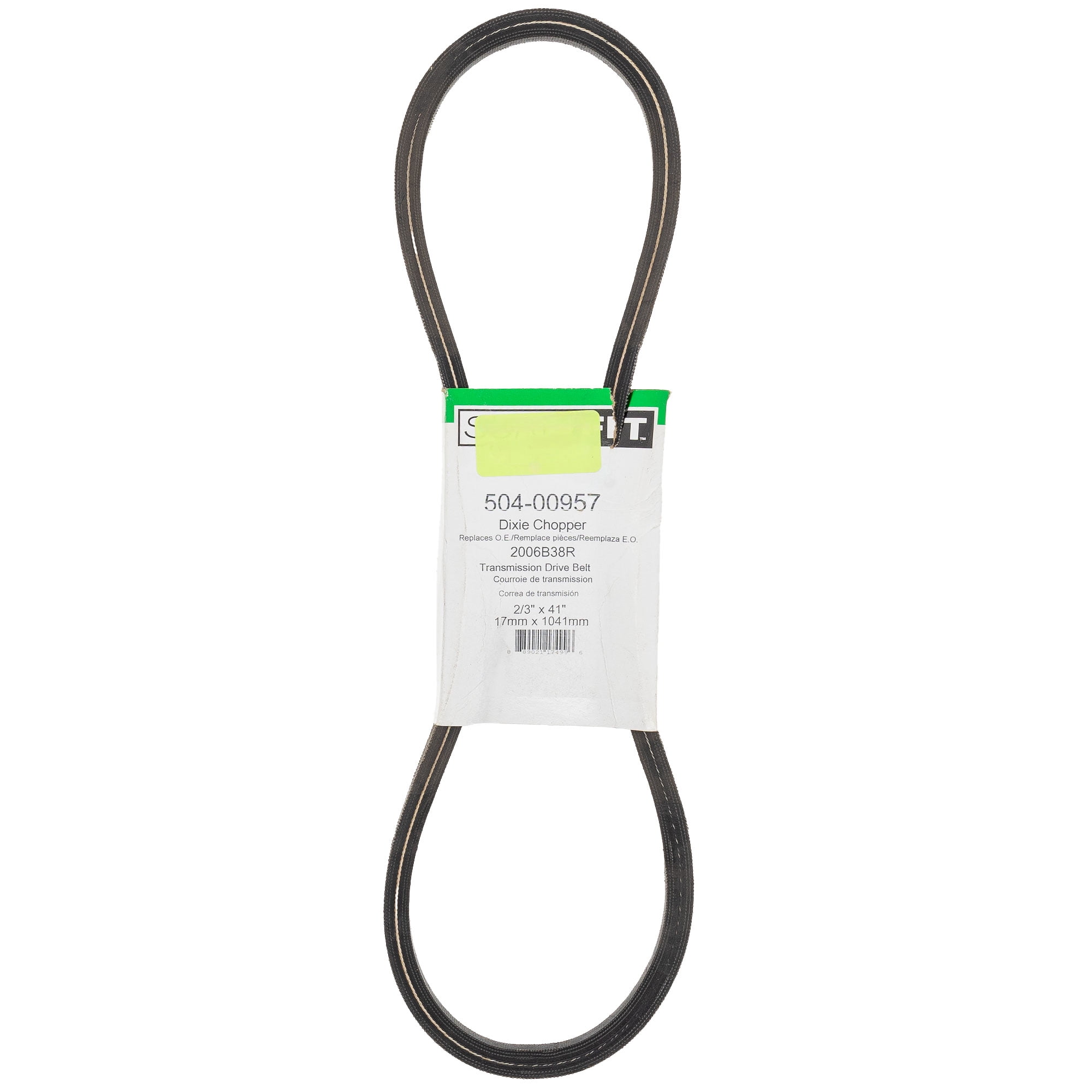 SureFit Transmission Drive Belt Dixie Chopper 2006B38R Magnum