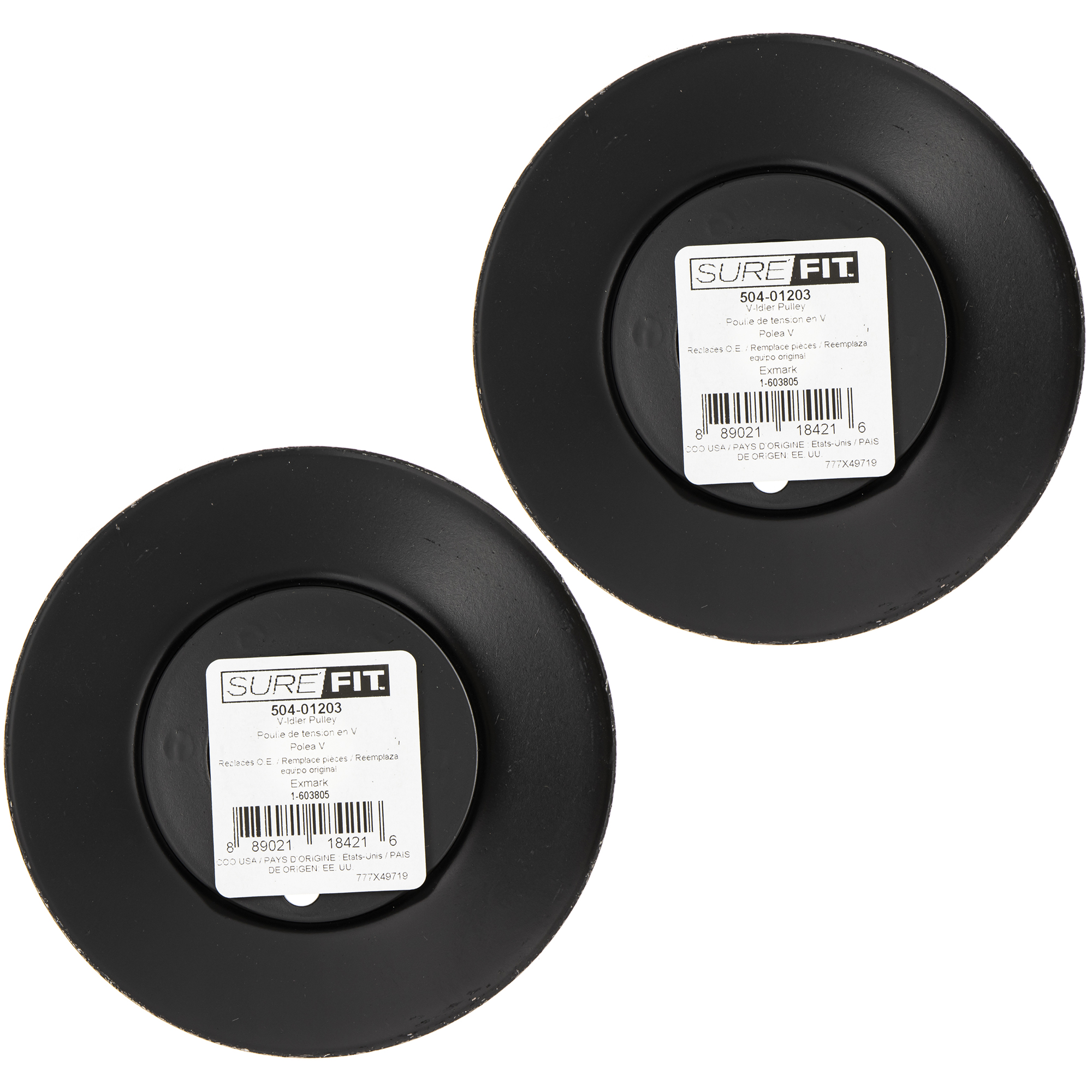 SureFit VType Idler Pulley Replacement for Exmark 1603805 994638