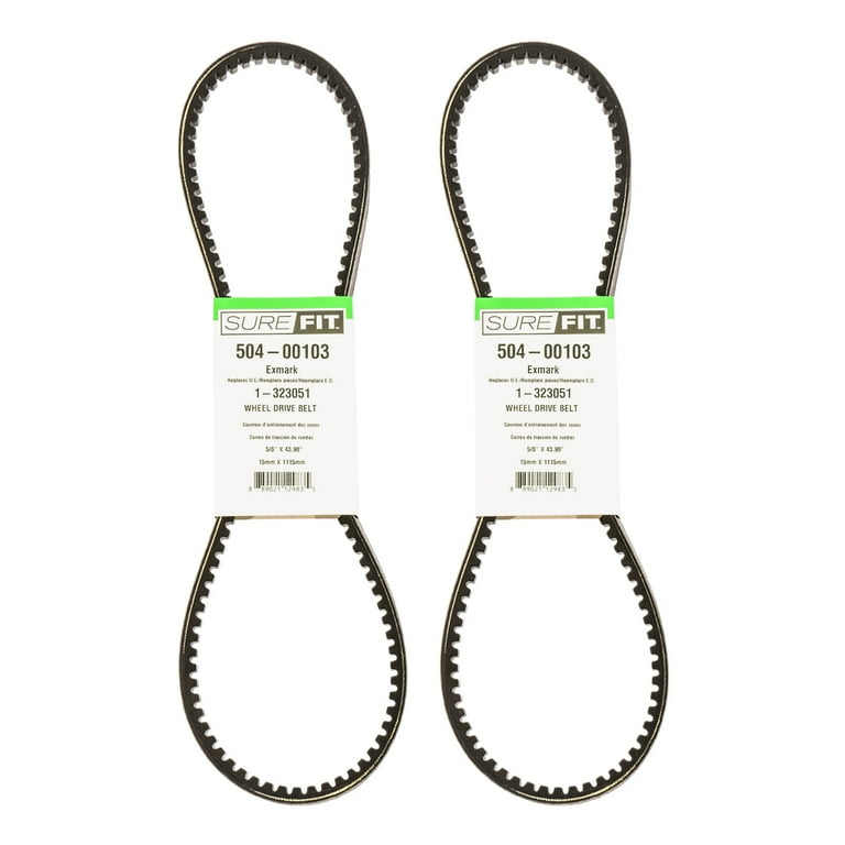SureFit Wheel Drive Belt Compatible Exmark Viking Mower, OEM