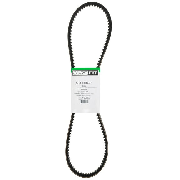 SureFit Wheel Drive Belt for Scag 483814 SFW Walk-Behind SFW36 SFW48 Lawn Mower