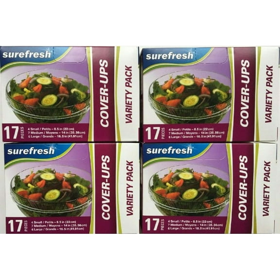 SureFresh Food Storage Cover-ups (Pack of 4)