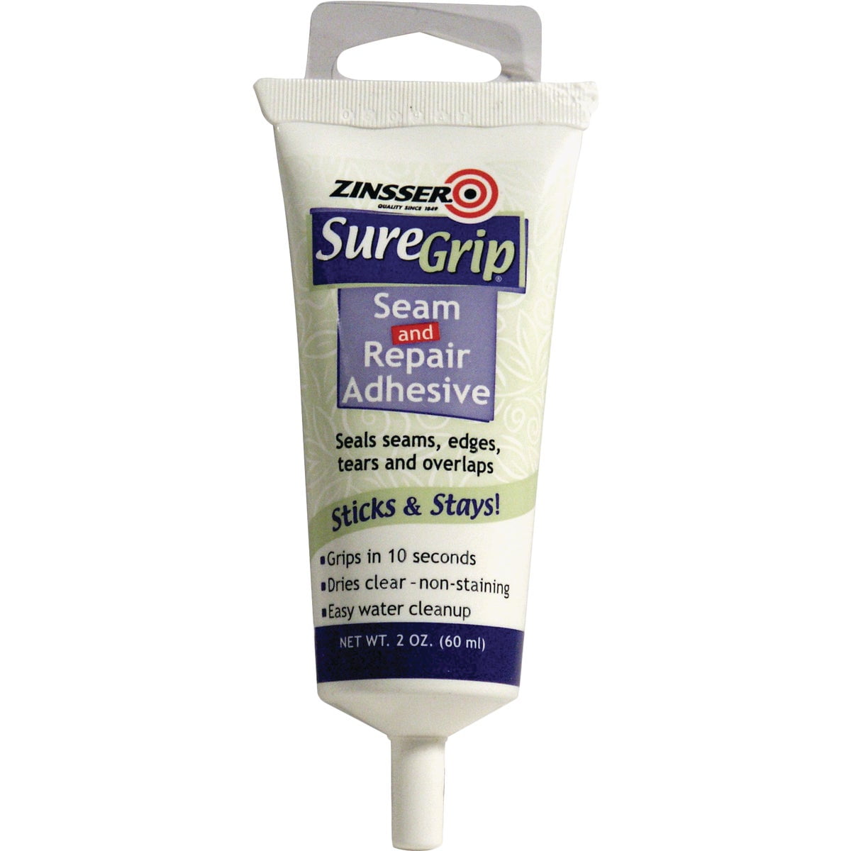 Zinsser SureGrip High Strength Clear Wallpaper Adhesive 2 oz