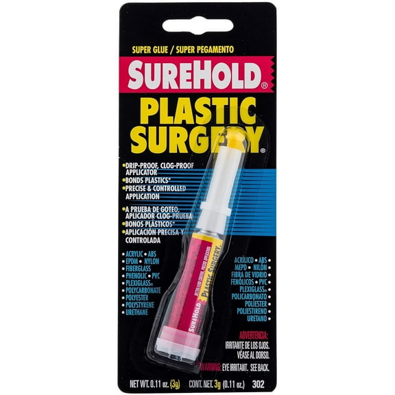 SureHold SH-302 Plastic Surgery Super Glue