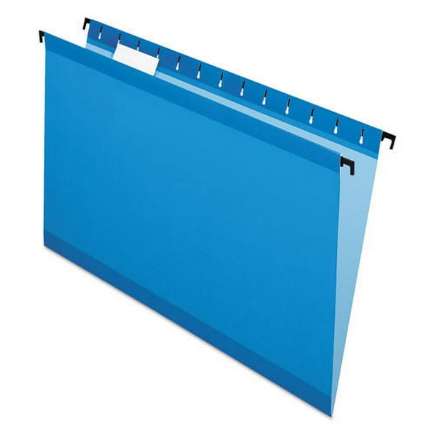SureHook Hanging Folders, Letter Size, 1/5-Cut Tabs, Blue, 20/Box SureHook Hanging Folders, Letter Size, 1/5-Cut Tabs, Blue, 20/Box