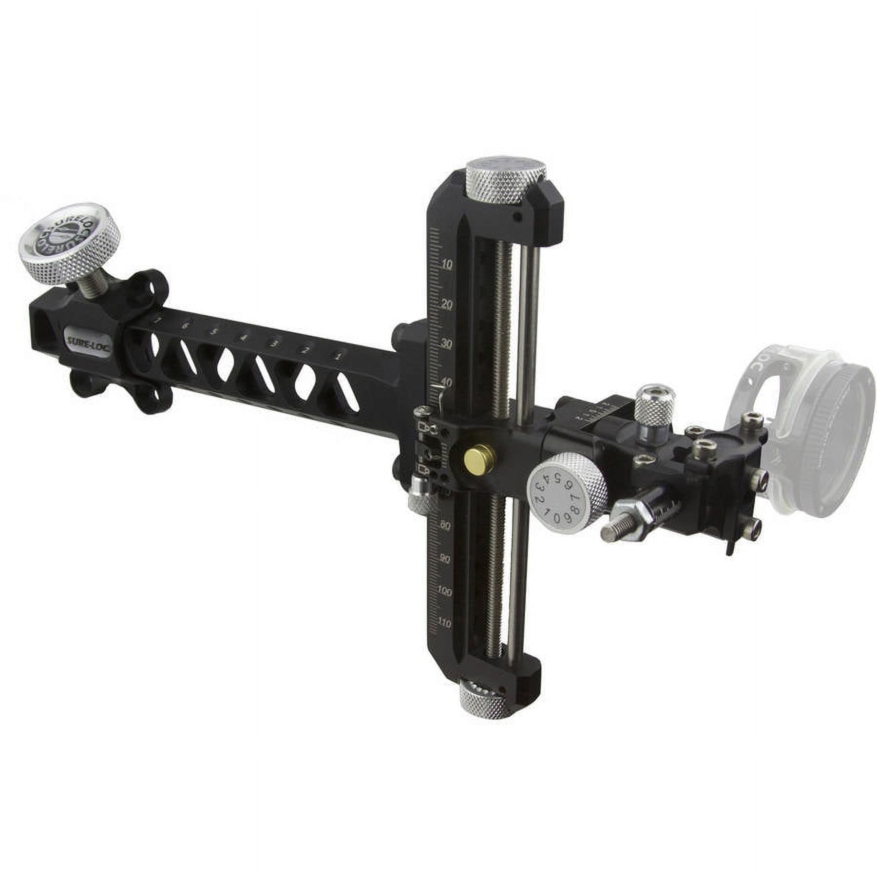 Sure Loc Challenger 550 Bow Sight 9 Extension Right Hand With 2 4x Scopes  for sale online