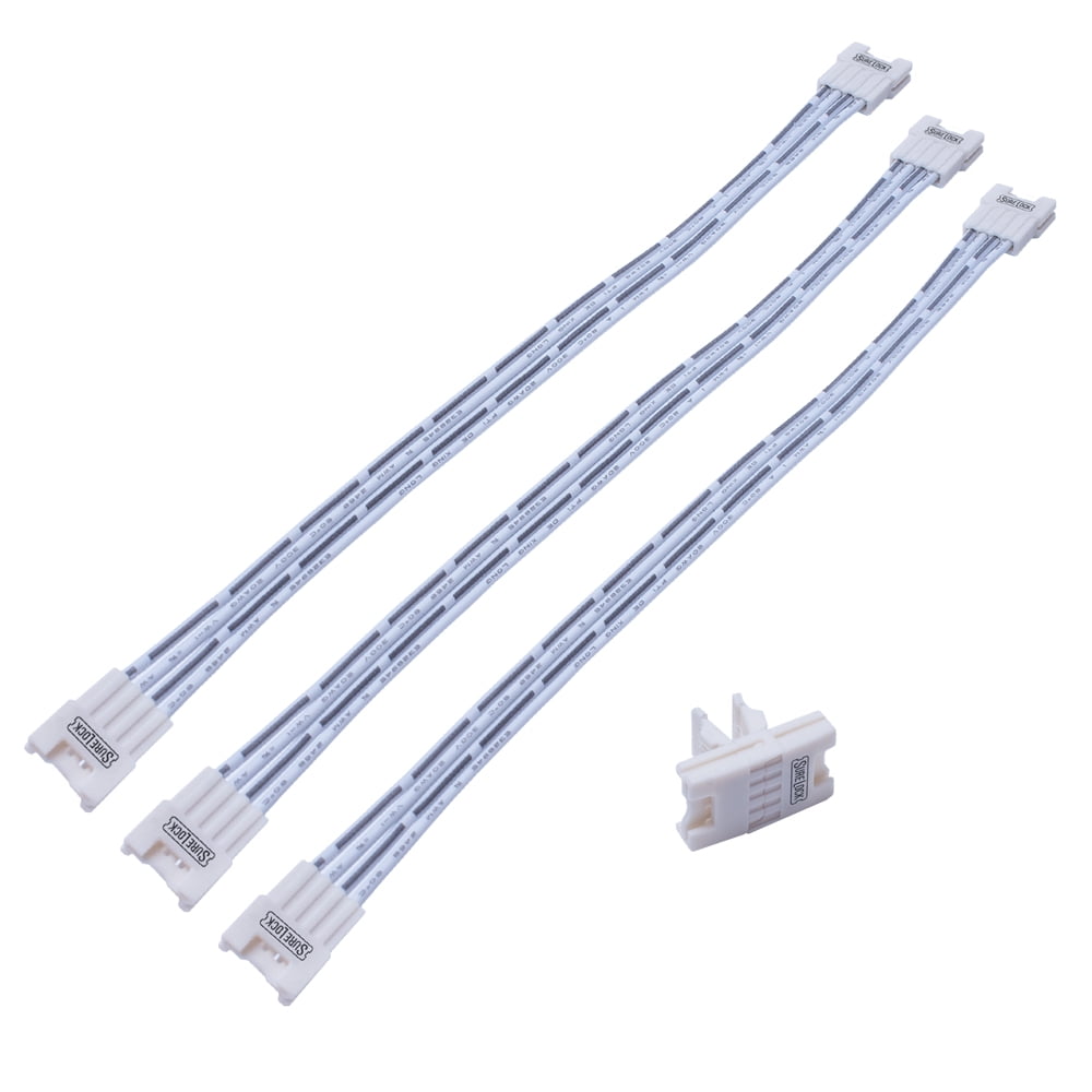 SureLock White RGB LED Tape Light Connector Pack
