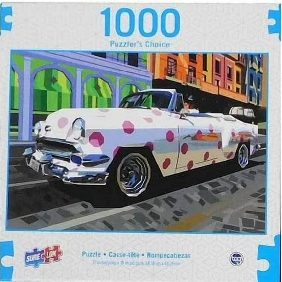 SureLox 1000 Piece Puzzler's Choice Puzzle - Cruising in Cuba