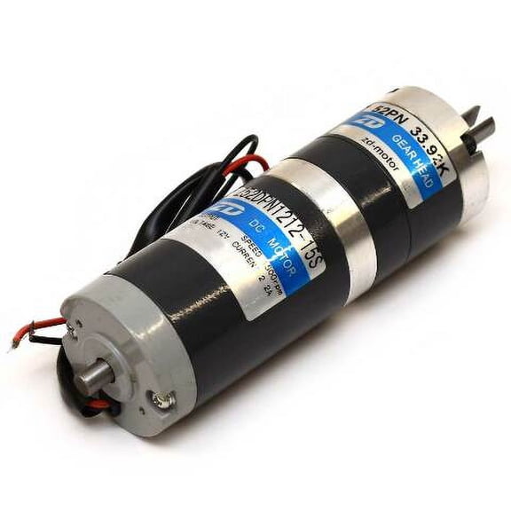 SureShade Boat Planetary Gear Motor 52PN33.92K | 1500 RPM 12VDC 2.2A