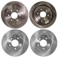 thumbnail image 1 of KarParts360 Brake Disc For Infiniti QX80 2014-2021 | Front and Rear | 4-Wheel Set | Replacement For 40206ZR00A, 402069FF0B, 1 of 7