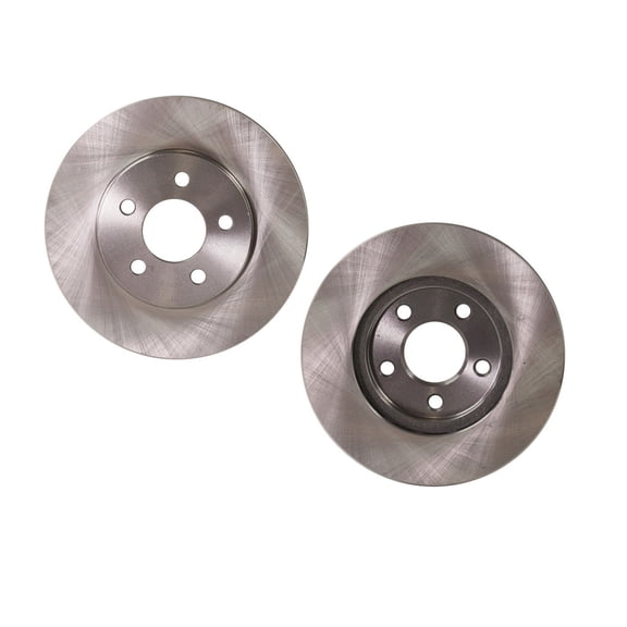 KarParts360 Brake Disc For Plymouth Voyager 1999 2000 Front | 2-Wheel Set | Replacement For 4683259