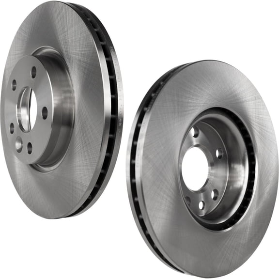 KarParts360 Brake Disc For Volvo S60 2011-2018 | Front | 2-Wheel Set | Replacement For 1379965, 1420600, 6G912C375CD, 30769056, LR007055, 31202331, 31341382