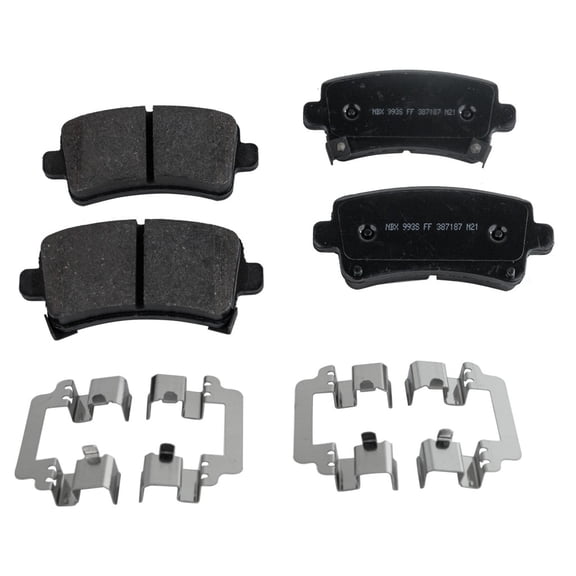 KarParts360 Brake Pads For Saab 9-5 2011 | Rear | 2-Wheel Set | 13237765