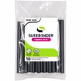 thumbnail image 1 of Surebonder Black Mini Size Fabric Hot Glue Sticks, 4-Inch Length - Machine Washable, Works with Fabric, Leather, Ribbon, Foam, 18 Pack, Black, 1 of 6