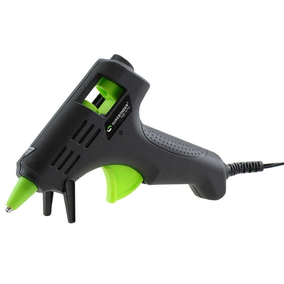 Surebonder GM-160 Compact Mini Size High-Temperature Hot Glue Gun - Ideal for Crafting and DIY Projects - Black