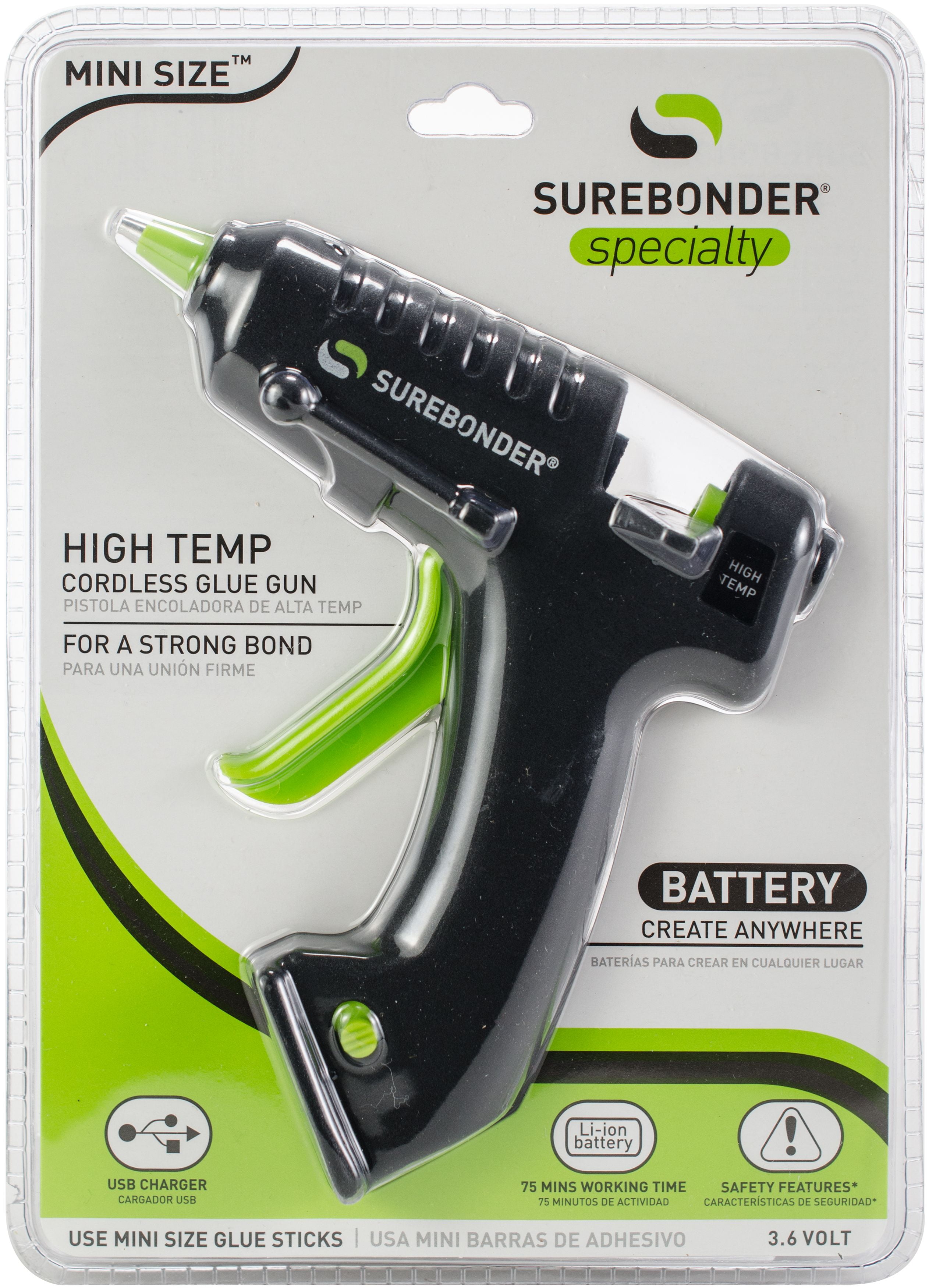 Surebonder, Battery Powered Mini Cordless Hot Glue Gun