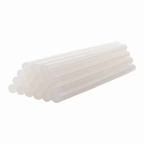 Shoe Repair Glue, Clear, 7/16 in Dia, 10 in L, 60 sec Begins to Harden, 18 PK 725R10-1P