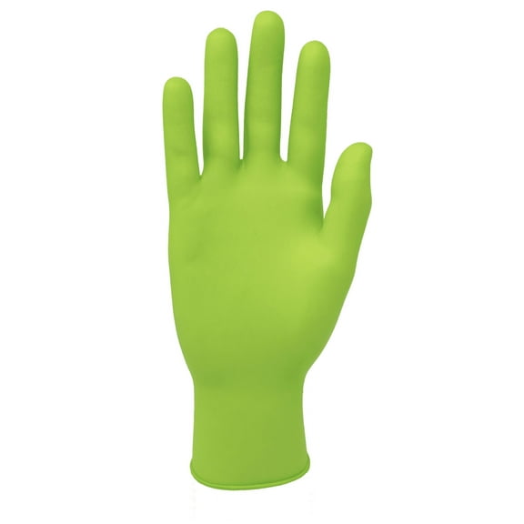 Surecare 7mil Green Nitrile Disposable Gloves Size XXLARGE 1,000 ct Powder-Free Latex-Free Food/Exam Grade Textured