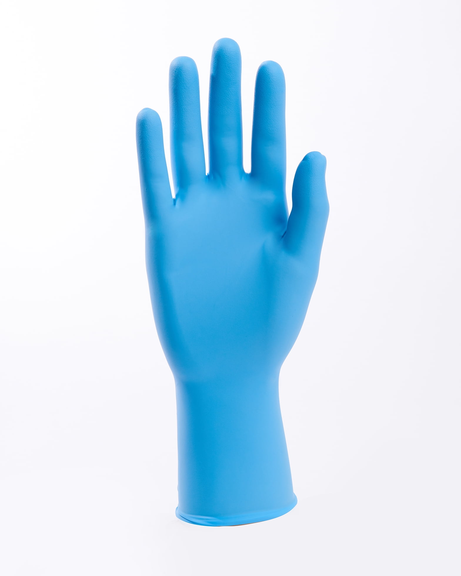 Surecare 8MIL Blue Extended Cuff Nitrile Disposable Gloves Size XLARGE 500 ct Powder-Free Latex-Free Food/Exam Grade Textured