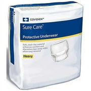 Surecare Disposable Protective Underwear Large 8209; Case of 72 ''Large, 44 - 54 , 72 Count'' 2 Pack
