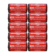 Surefire SF123A 3-Volt Lithium Batteries 10 pack