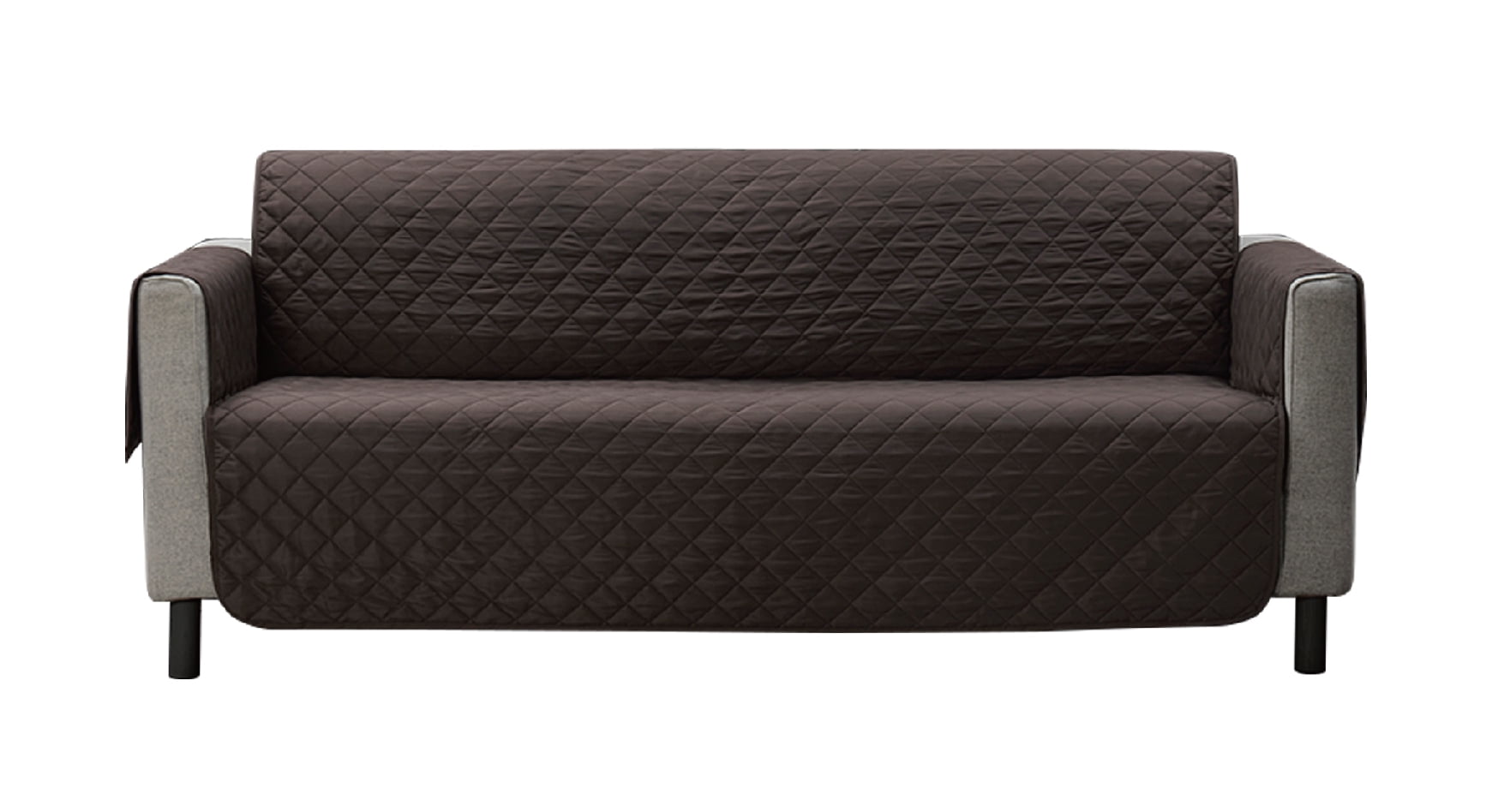 Surefit NonSlip Water Resistant Sofa Furniture Cover, Brown