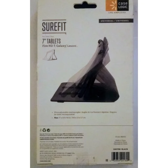 Surefit Universal Case For 7 Inch Tablets