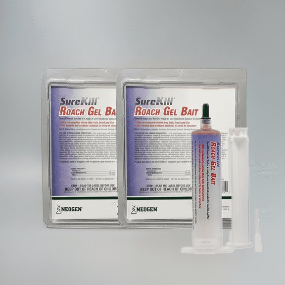 Surekill Roach Gel Bait  2 Pack -  4 x 40g Tubes by Neogen
