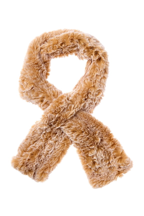 Knit Scarf, Brown
