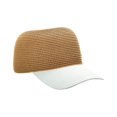 thumbnail image 1 of Surell Accessories Paper Straw Baseball Cap, Brown, 1 of 3