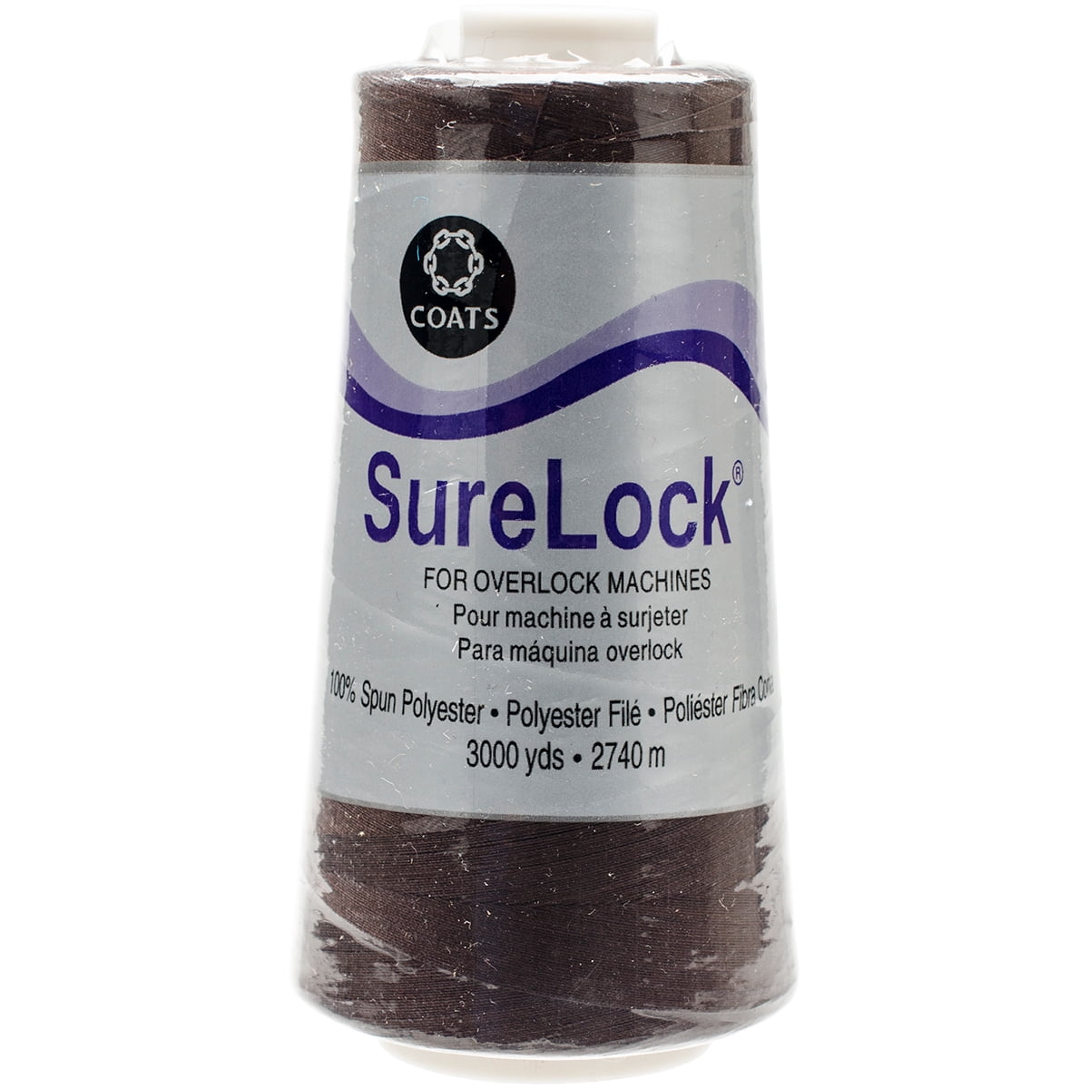 Surelock Overlock Thread, 3,000yd - Brown - Walmart.com
