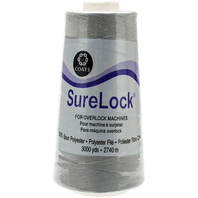 Surelock Overlock Thread, 3,000yd - Nickel - Walmart.com