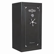 Surelock SRL3418952 25 Gun Surelock Lieutenant Fire-Resistant Safe with Electronic Lock, Black