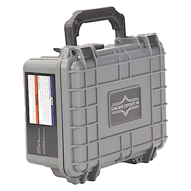 レネゲード8 Surelock Security Renegade 8-Inch Waterproof Case, Gray