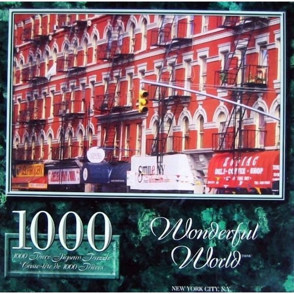1000pc. wonderful world puzzle-new york city n.y.