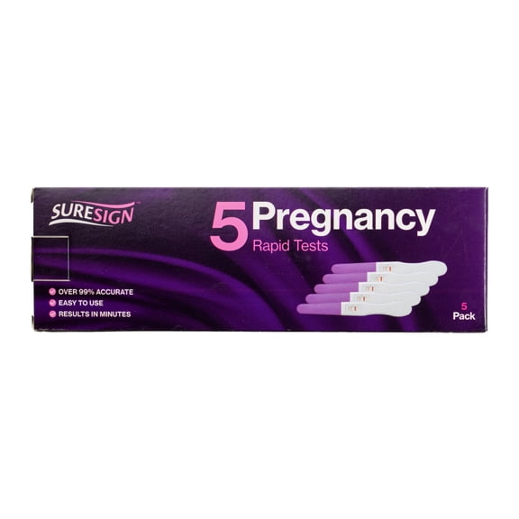 Suresign Rapid Analog Pregnancy Test, 5 Ct
