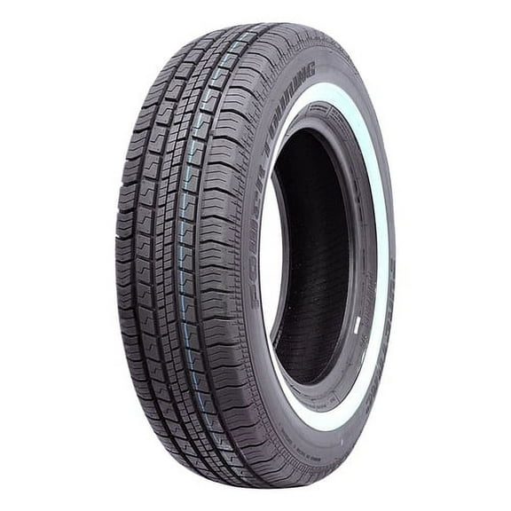 Suretrac (remington)  Power Touring P155/80R13 79S WW (2 Tires) Fits: 1988-92 Toyota Corolla LE, 1995-96 Toyota Tercel DX