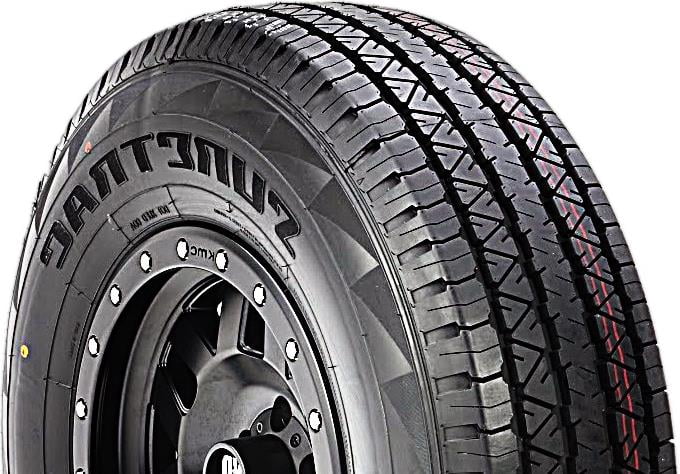 Suretrac Radial H/T 265/75R16 123 Q Tire Fits: 2000-02 Dodge Ram 2500 Base, 2013-14 Toyota FJ Cruiser Base
