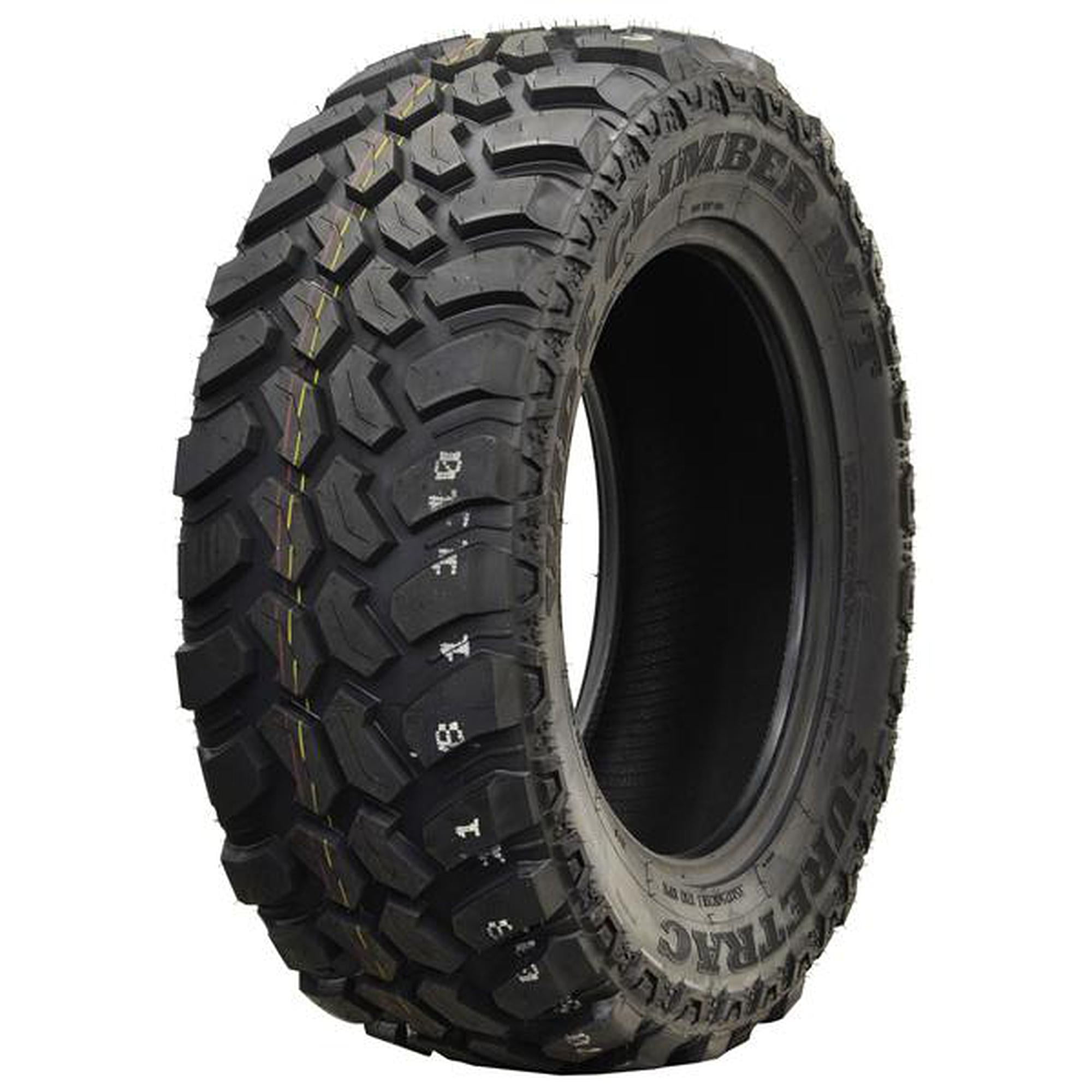 走行短め ROCKSTAR TR517 35x12.50R22 117Q 22インチ 夏タイヤ 2本 19年製 ハマー タンドラ等　(MTA578)クレジットカード QRコード決済可能 Suretrac Wide Climber M/T Mud Terrain LT35X12.50R22 117Q E Light