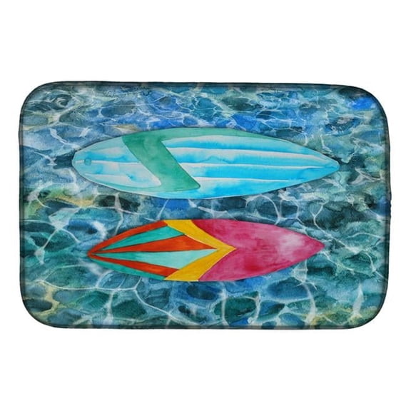 Surf Boards on the Water Dish Drying Mat