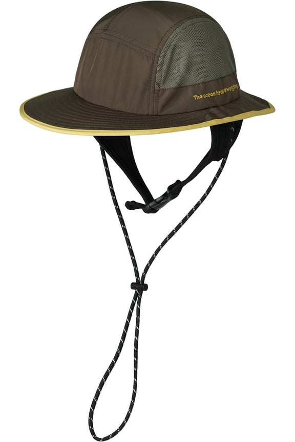 Surf Bucket Hat Summer UV Protection Safari Cap with  Flap  Fishing Hat with Adjustable Chin Strap