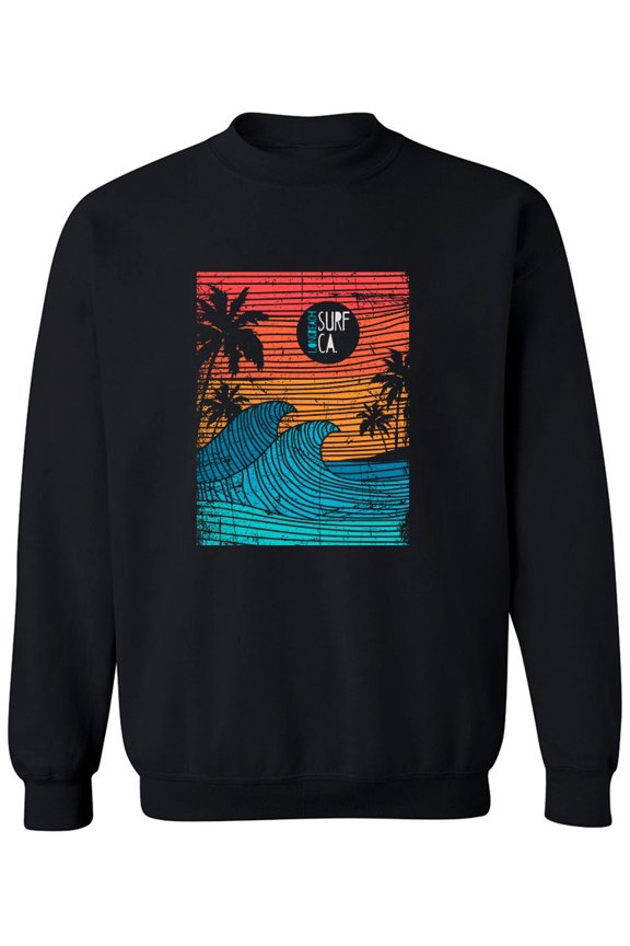 Surf Ca.  Sweatshirt Men -Image by Shutterstock, Male Medium