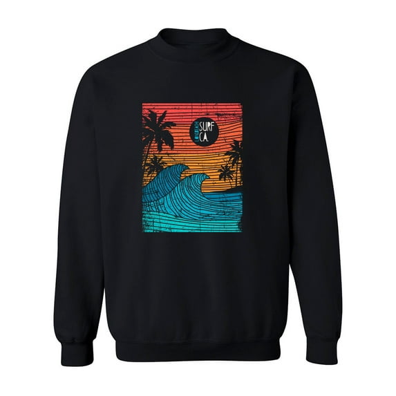 Surf Ca. Sweatshirt Men -Image by Shutterstock, Male x-Large