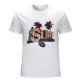 thumbnail image 1 of Surf California Vintage T-shirt Mens Cotton Classic Crewneck Short Sleeve Tees Unisex White XS, 1 of 5