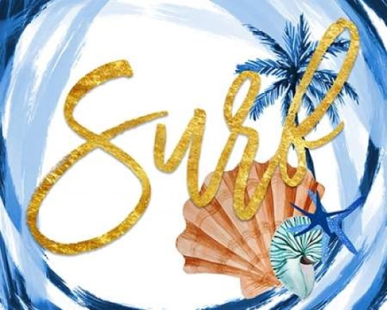 Surf Canvas Art - Amy Cummings (24X30)