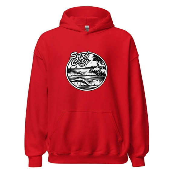 Surf City Daily Driver Mens Hoodie
