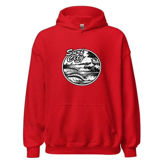 Surf City Daily Driver Mens Hoodie